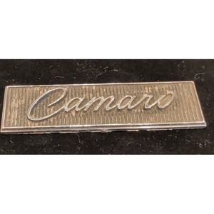 1967-1969 Chevy Camaro Dash Emblem 7746553‎ 7746554 OEM GM Badge